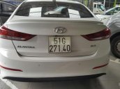 Bán Hyundai Elantra GLS 1.6MT màu trắng, số sàn, sản xuất cuối 2016, biển Sài Gòn lăn bánh 16.000km