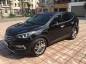 Bán ô tô Hyundai Santa Fe 2.2 4WD đời 2017, màu đen