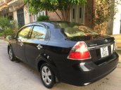 Bán Daewoo Gentra sản xuất năm 2009, màu đen xe gia đình, giá tốt