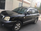 Cần bán Hyundai Santa Fe GOLD sản xuất 2004, màu đen, nhập khẩu