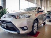 Bán Toyota Vios 1.5E năm sản xuất 2018, màu vàng