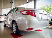 Bán Toyota Vios 1.5E năm sản xuất 2018, màu vàng