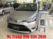 Bán Toyota Vios E CVT khuyến mãi cực sốc, giảm tiền mặt trên giá xe, tặng phụ kiện chính hãng. LH Ms Trang 096 938 2010