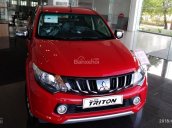 Bán xe Mitsubishi Triton 4x2 MT đời 2019, màu đỏ, giao xe ngay, lăn bánh trả góp với chỉ 150 triệu, liên hệ 0911.821.514