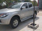 Bán Mitsubishi Triton 4x2 MT 2018, màu bạc tại Quảng Bình, hỗ trợ trả góp 70% xe - Liên hệ 0911.821.514