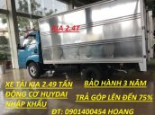 Bán xe tải Kia đời 2018, Kia K250 1 tấn đến 2.49 tấn