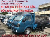 Bán xe tải Kia đời 2018, Kia K250 1 tấn đến 2.49 tấn