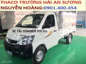 Bán xe tải Thaco Towner 990, tải trọng 990kg, đời 2018, tiêu chuẩn khí thải Euro4