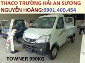 Bán xe tải Thaco Towner 990, tải trọng 990kg, đời 2018, tiêu chuẩn khí thải Euro4