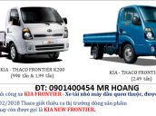 Giá xe tải Kia 2T4, xe tải Kia K250 2.4 tấn đời 2017