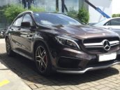 Bán Mercedes Benz GLA 45 AMG 4Matic Turbo, màu nâu, sản xuất 2015, đăng ký cuối 12/2015