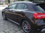 Bán Mercedes Benz GLA 45 AMG 4Matic Turbo, màu nâu, sản xuất 2015, đăng ký cuối 12/2015