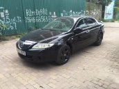 Bán Mazda 6 sản xuất 2005, màu đen, xe đi ít zin 100%, giá cạnh tranh