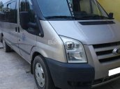 Nhà cần thanh lý Ford transit 2009, số sàn máy dầu màu xám bạc