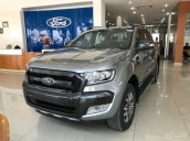 Bán Ford Ranger 3.2 màu đen có xe giao ngay, bán trả góp 90%