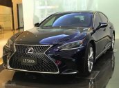 Cần bán Lexus LS 500H năm 2018, màu xanh lam 