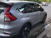 Bán xe Honda CR V 2.4 AT TG đời 2017 màu bạc, odo 1000km, như mới