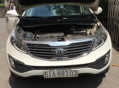 Bán Kia Sportage 2.0AT màu trắng, số tự động, nhập Hàn Quốc 2013. Biển Sài Gòn