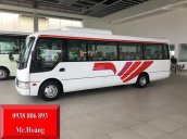 Thaco Bus: Dòng xe khách 29 chỗ Fuso Rosa đời 2017 mới, thủ tục nhanh gọn, tiết kiệm thời gian