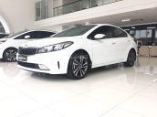 Bán Kia Cerato 1.6 AT sản xuất năm 2018, màu trắng, 589 triệu