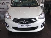 Bán Mitsubishi Attrage màu trắng, nhập khẩu, giá cực tốt