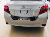 Bán Toyota Vios 1.5E năm sản xuất 2015, màu bạc, 445tr