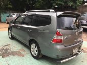 Cần bán Nissan Grand livina 1.8 MT đời 2010, màu xám ít sử dụng, giá 335tr