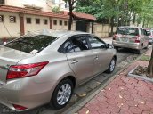 Bán Toyota Vios 1.5 G, số tự động máy CVT, sản xuất tháng 11-2016, màu vàng cát, nội thất kem cực mới, xe chính chủ