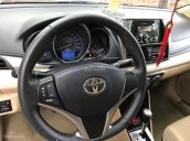 Bán Toyota Vios 1.5 G, số tự động máy CVT, sản xuất tháng 11-2016, màu vàng cát, nội thất kem cực mới, xe chính chủ