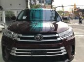 Bán xe Toyota Highlander sản xuất 2017, màu đỏ, nhập khẩu