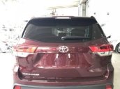 Bán xe Toyota Highlander sản xuất 2017, màu đỏ, nhập khẩu