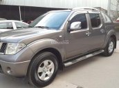 Bán tải Nissan Navara, máy dầu, số sàn 6 cấp 2 cầu nhập khẩu Thái Lan 2012, đăng ký 2013 màu xám