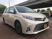 Bán Toyota Sienna 3.5 Limited sản xuất 2018 màu trắng, nhập khẩu mới 100%