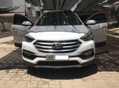 Cần bán Hyundai Santa Fe đời 2016, màu trắng