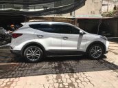 Cần bán Hyundai Santa Fe đời 2016, màu trắng