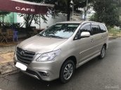 Bán Toyota Innova E 2015, màu vàng cát, giá thương lượng, hỗ trợ trả góp