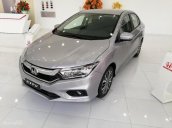 Bán Honda City 1.5TOP 2018, màu bạc, giá 599tr