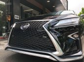 Bán Lexus RX 350 Fsport đời 2018, màu đen, nhập khẩu mới 100%