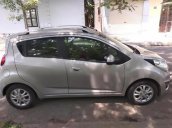 Bán ô tô Chevrolet Spark LT 1.0 MT sản xuất năm 2014, màu bạc  