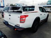 Cần bán Mitsubishi Triton Athlete 4x2 AT Mivec 2018, màu trắng, nhập khẩu nguyên chiếc