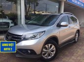 Bán xe Honda CR V 2.0 AT năm sản xuất 2014, màu bạc chính chủ