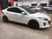 Cần bán lại xe Mazda 3S sản xuất 2012, màu trắng biển Hà Nội