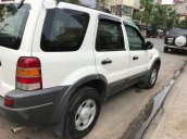 Bán Ford Escape XLT AT 3.0 2 cầu điện 4x4 số tự động, đk 2002, màu trắng