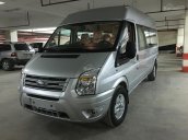 Bán Ford Transit SVP đời 2018, màu bạc, giá chỉ 800 triệu, hỗ trợ giao xe tại Hà Nội