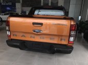 Bán Ford Ranger sản xuất 2018 màu cam, xe nhập