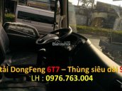 Bán xe Dongfeng 6.7T, thùng kín 9m3, vay vốn trả góp, giá tốt tại Miền Nam