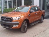 Ford Ranger Ford Wildtrak 3.2 mới, chính hãng, màu cam, nhập khẩu, hỗ trợ trả góp LH: 0941.921.742