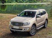 Bán Ford Everest Titanium năm 2018, màu vàng, nhập khẩu