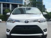 Bán Toyota Vios 1.5E CVT AT đời 2017, màu trắng chính chủ 