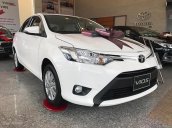 Cần bán xe Toyota Vios 1.5E CVT đời 2018, màu trắng